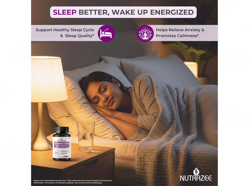 Nutrazee Magnesium Glycinate Veg Capsule