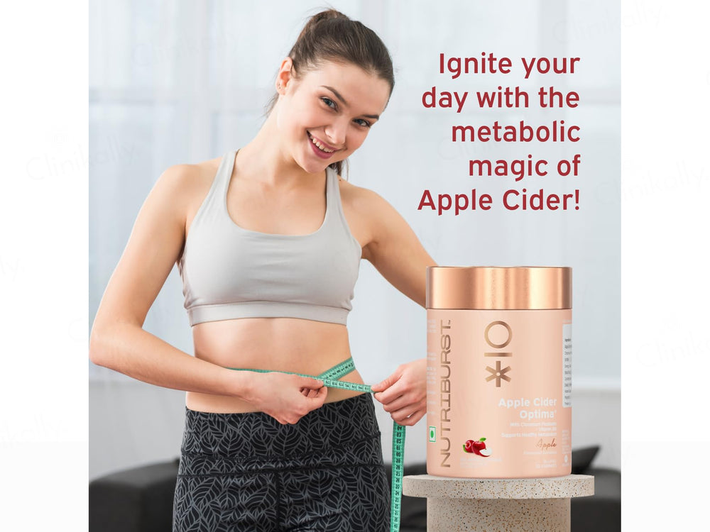Nutriburst Apple Cider Optima+ Nutraceutical Gummies - Apple Flavour