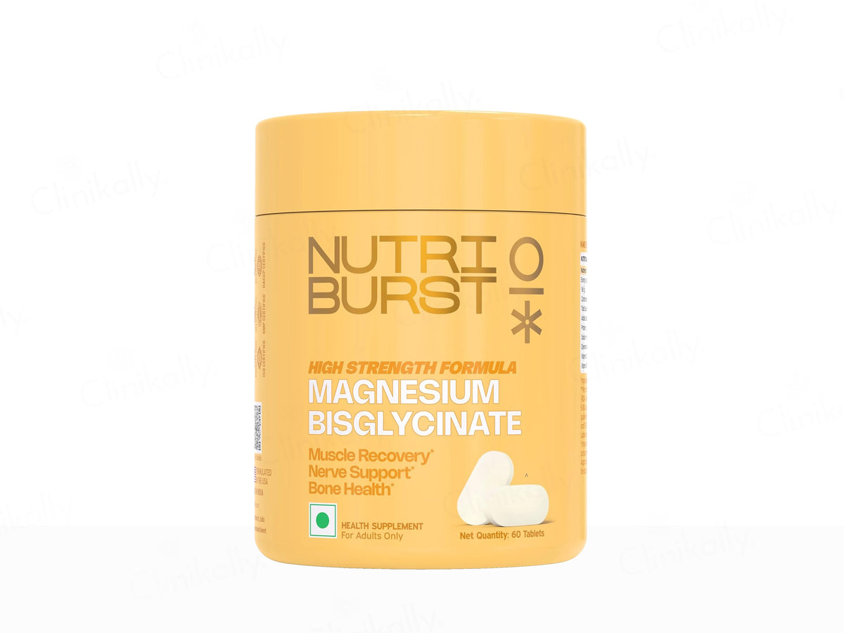 Nutriburst Magnesium Bisglycinate Health Supplement Tablet