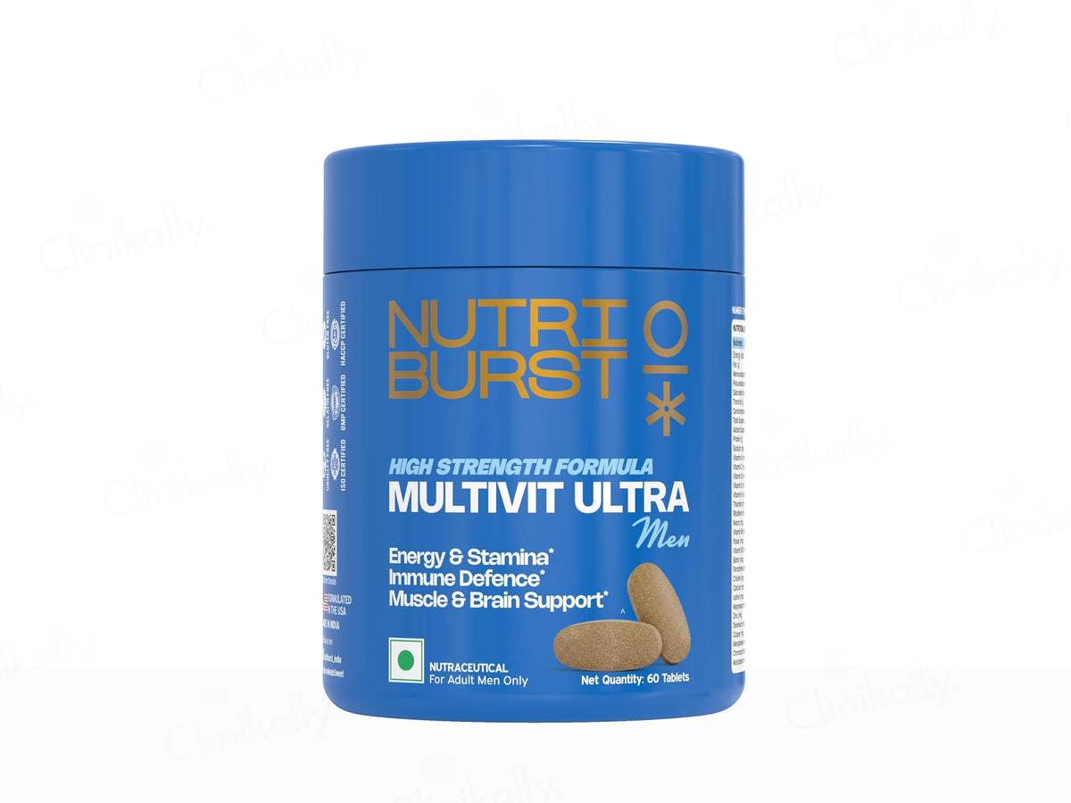 Nutriburst Multivit Ultra Nutraceutical Capsule For Men