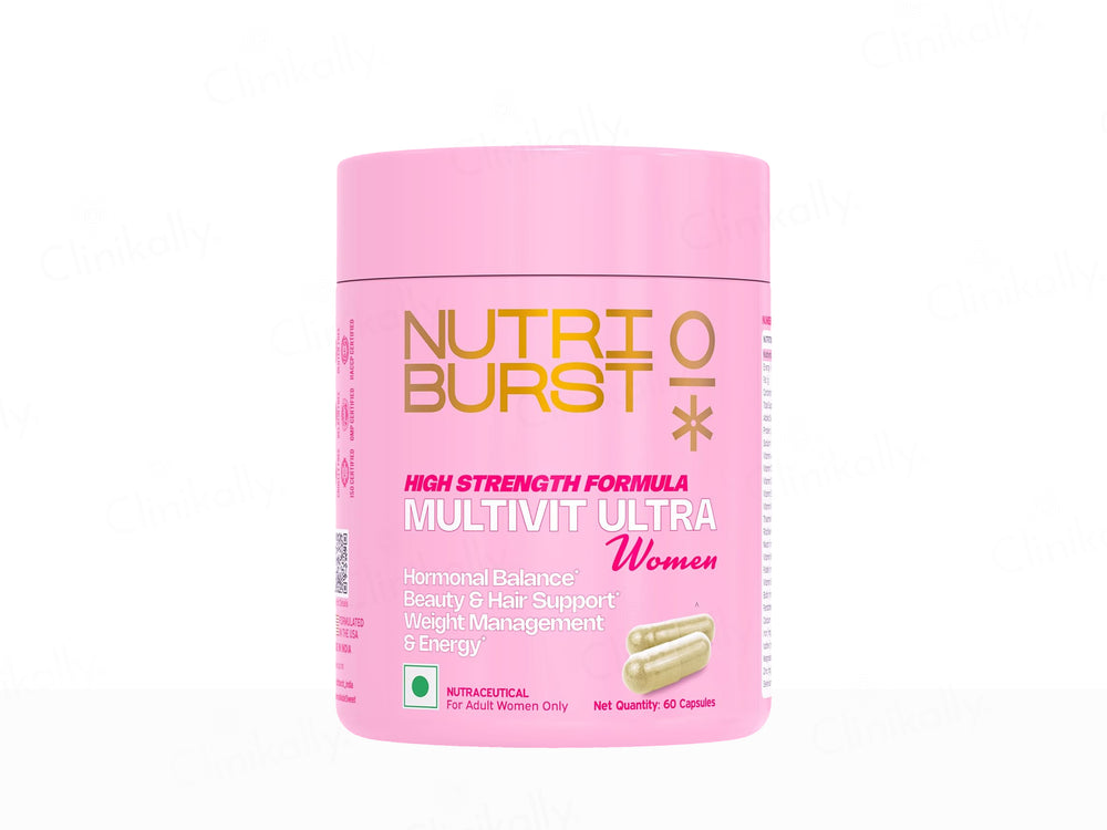 Nutriburst Multivit Ultra Nutraceutical Capsule For Women