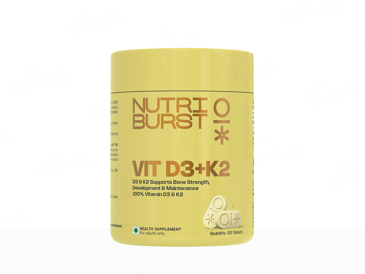 Nutriburst VIT D3 + K2 Health Supplement Tablet