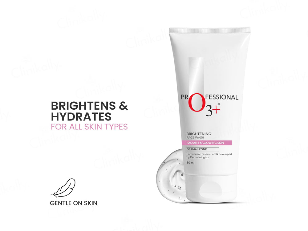 O3+ Brightening Face Wash