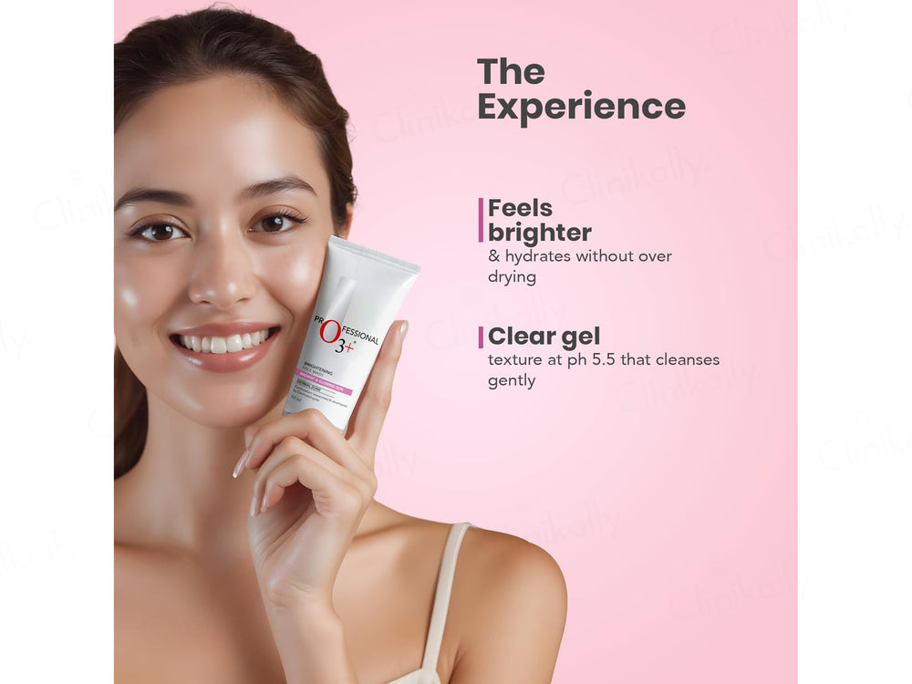 O3+ Brightening Face Wash