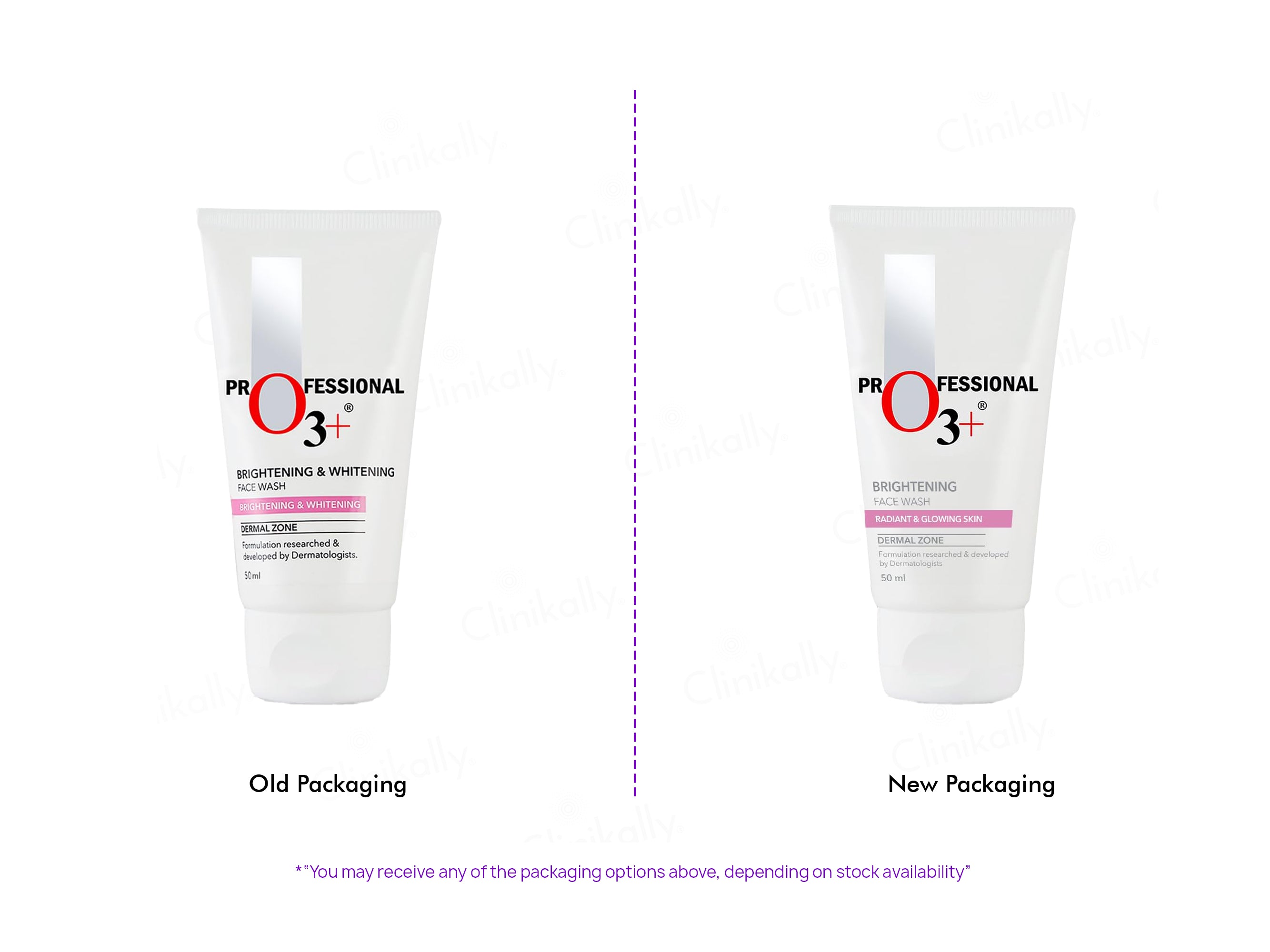O3+ Brightening Face Wash