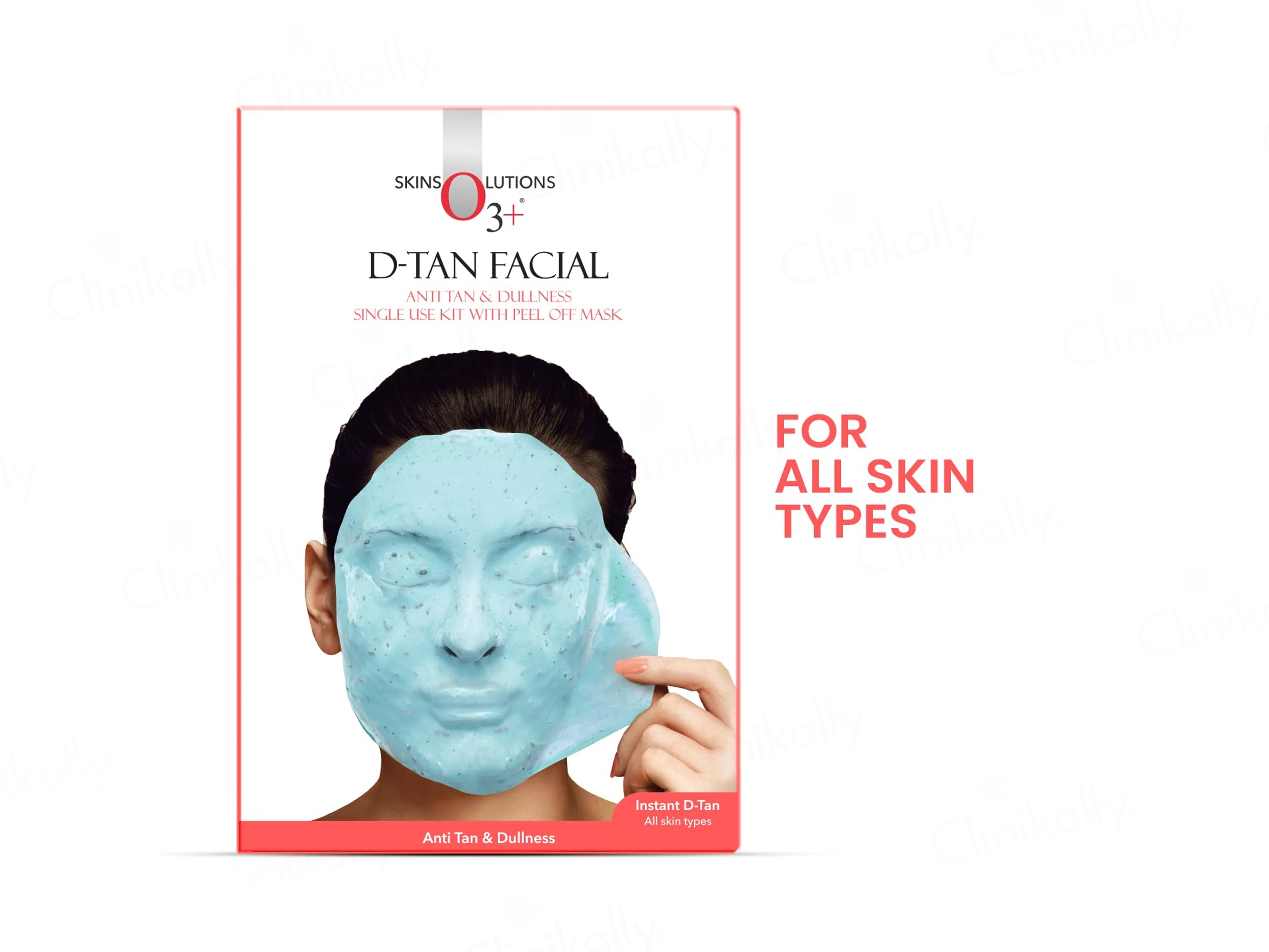 O3+ D-Tan Single Use Facial Kit