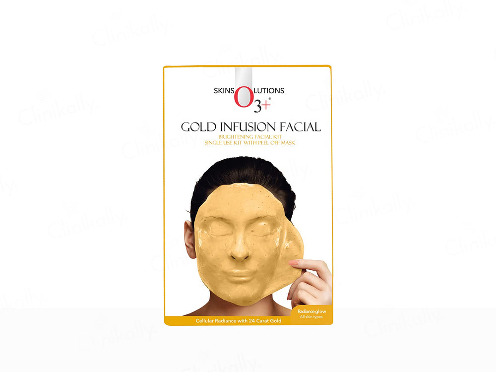 O3+ Gold Infusion Brightening Single Use Facial Kit