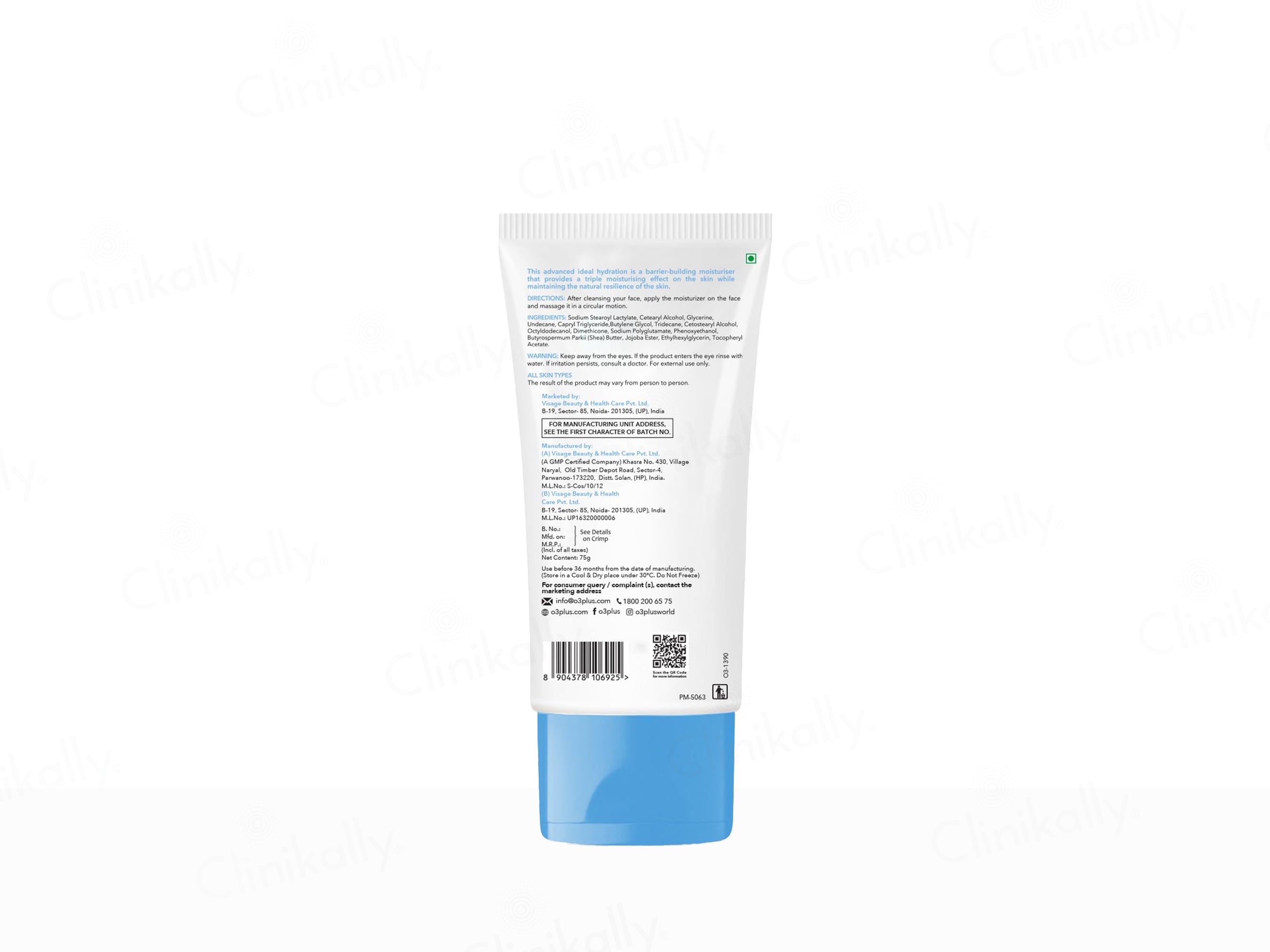 O3+ Ideal Hydration Barrier Repair Daily Moisturising Cream