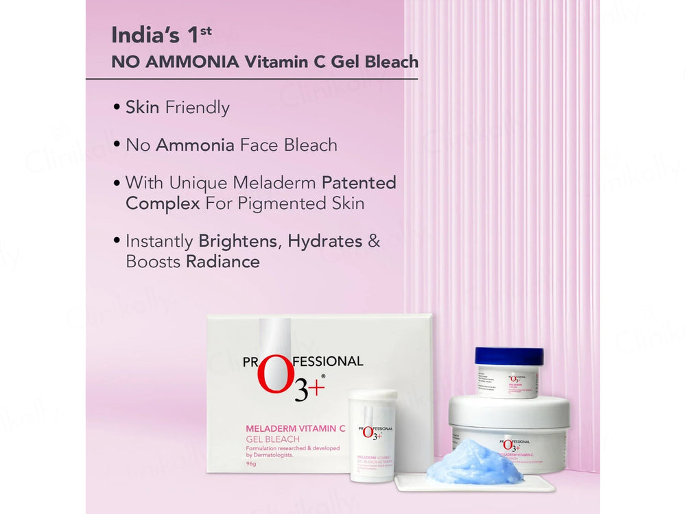 O3+ Meladerm Vitamin C Gel Bleach
