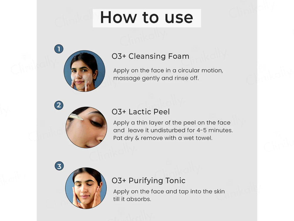 O3+ Shine & Glow Single Use Facial Kit