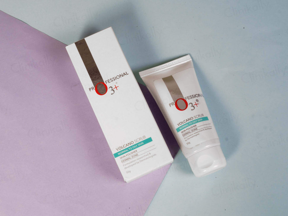 O3+ Volcano Scrub Normal To Oily Skin - Clinikally