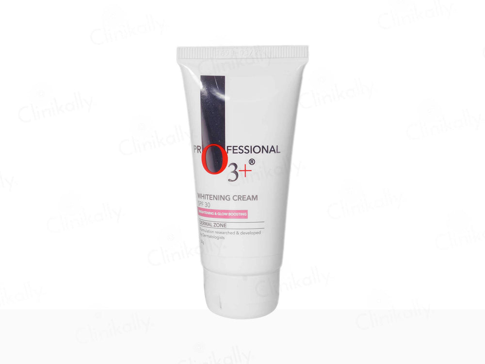 O3+ Whitening spf 30 Skin Brightening & Glow Boosting Cream - Clinikally