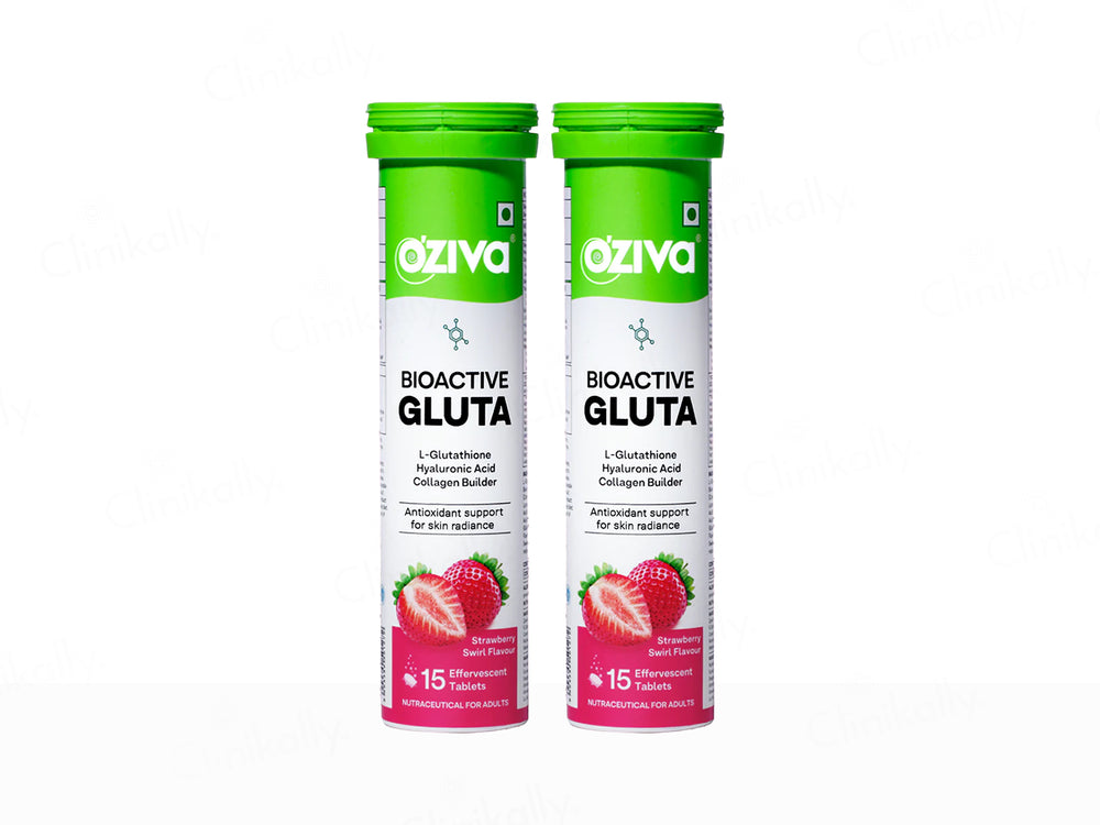 OZiva Bioactive Gluta L-Glutathione Nutraceutical Effervescent Tablet