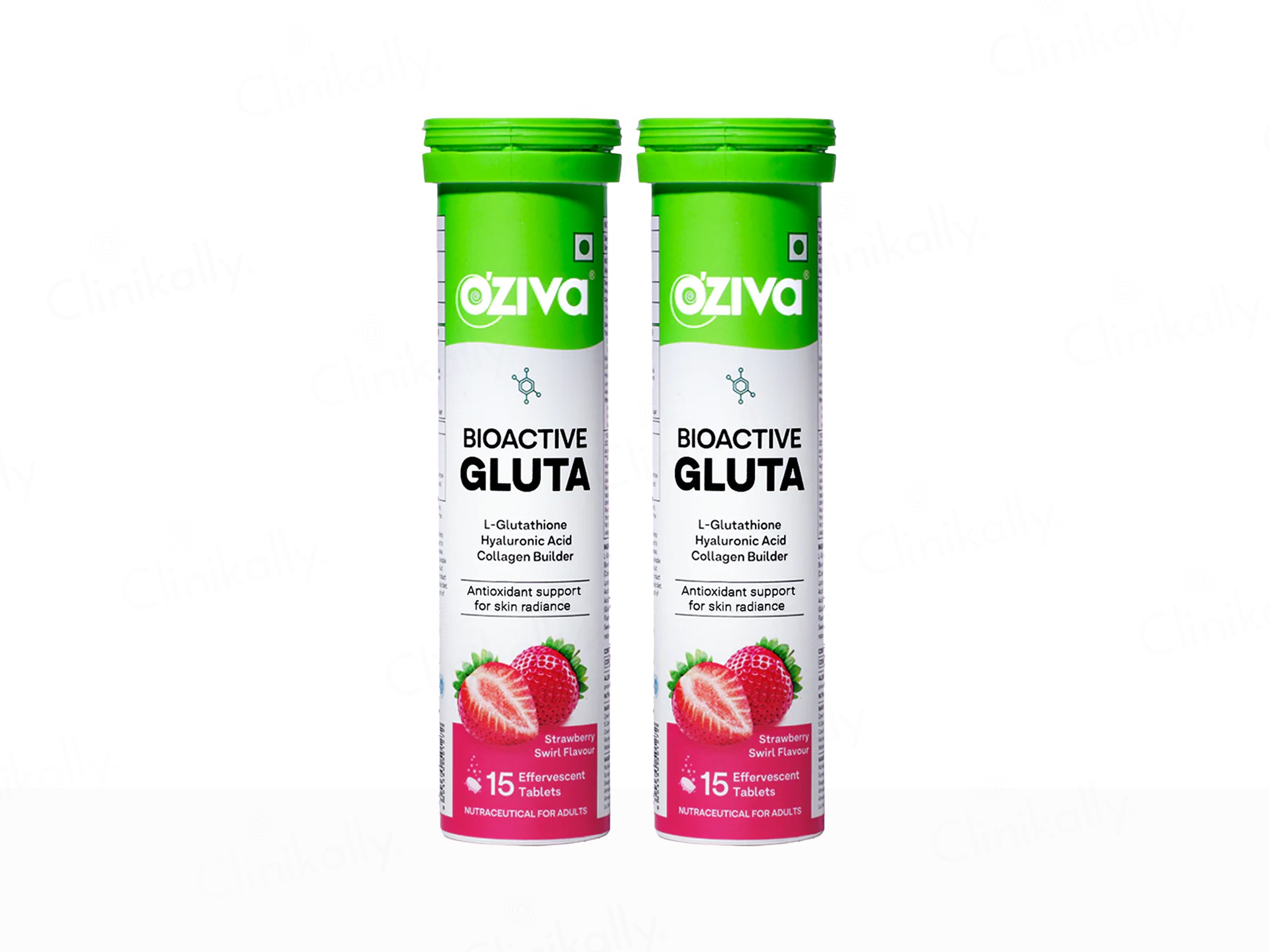 OZiva Bioactive Gluta L-Glutathione Nutraceutical Effervescent Tablet