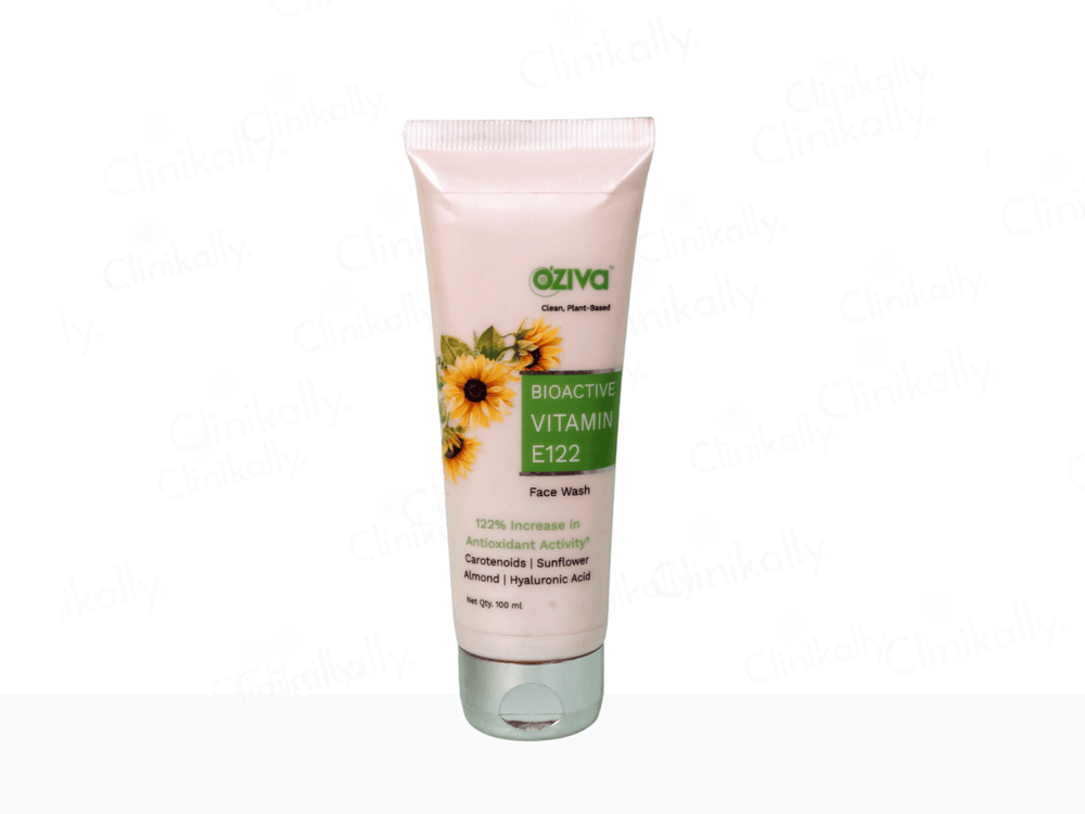 OZiva Bioactive Vitamin E122 Gel Face Wash - Clinikally