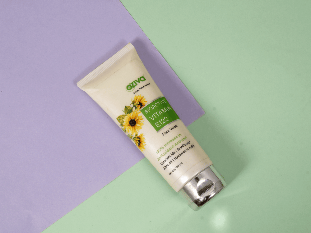 OZiva Bioactive Vitamin E122 Gel Face Wash - Clinikally