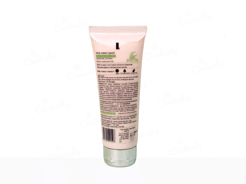 OZiva Bioactive Vitamin E122 Gel Face Wash - Clinikally