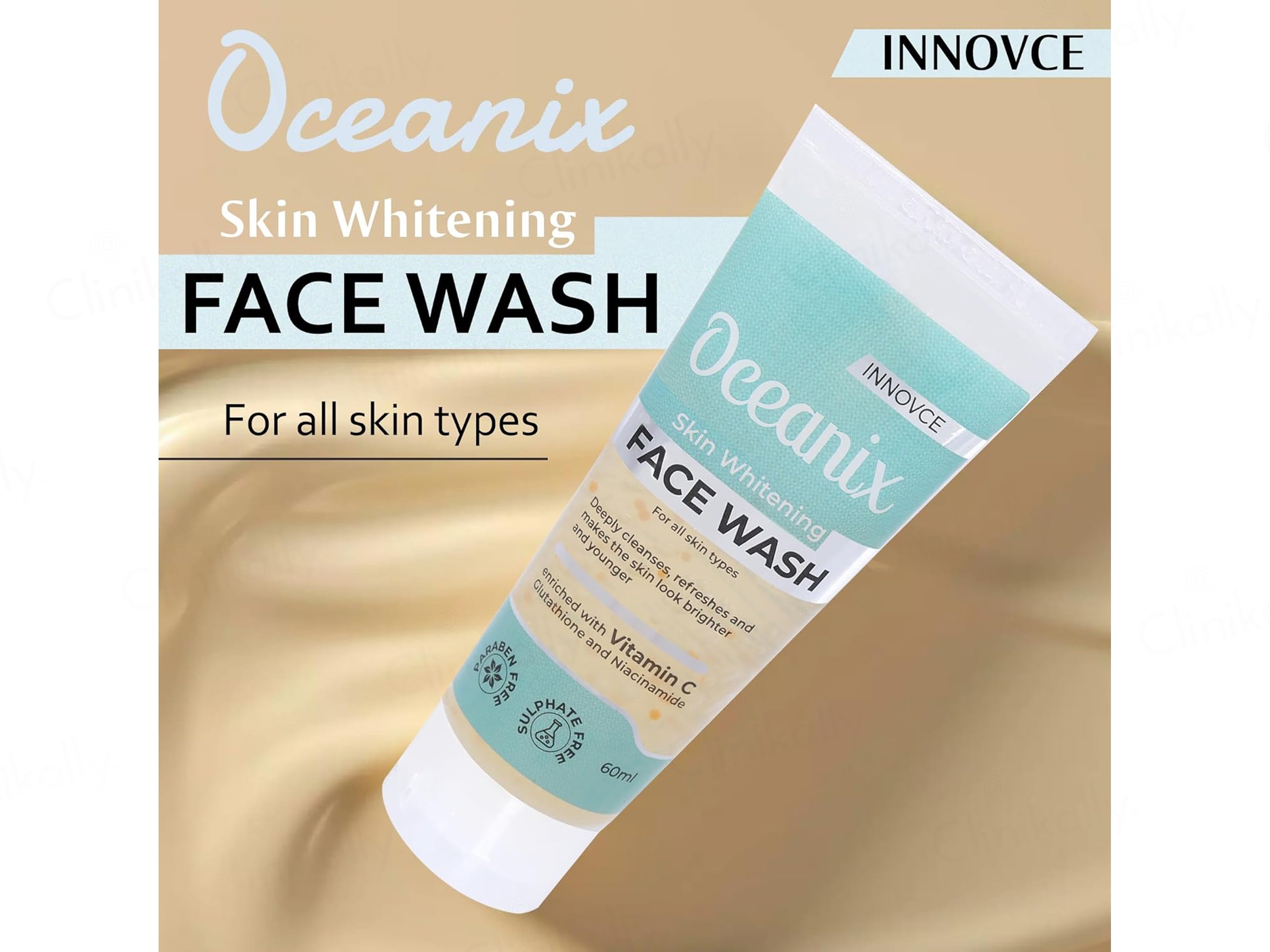 Oceanix Skin Whitening Face Wash