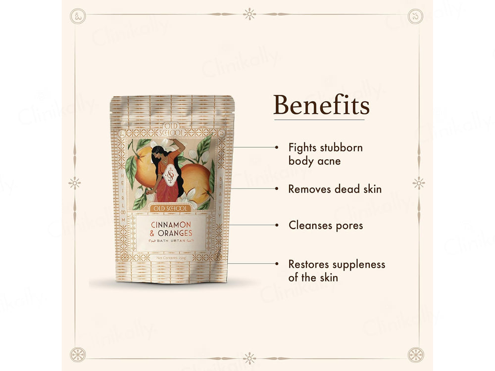 Old School Cinnamon & Oranges Bath Ubtan