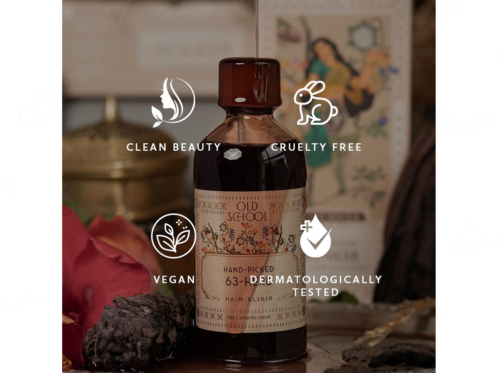 Old School Hand-Picked 63-Herb Hair Elixir