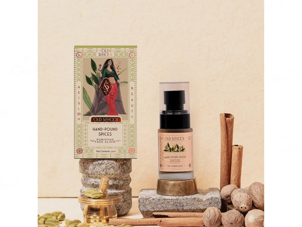Old School Hand-Pound Spices Purifying Face Elixir