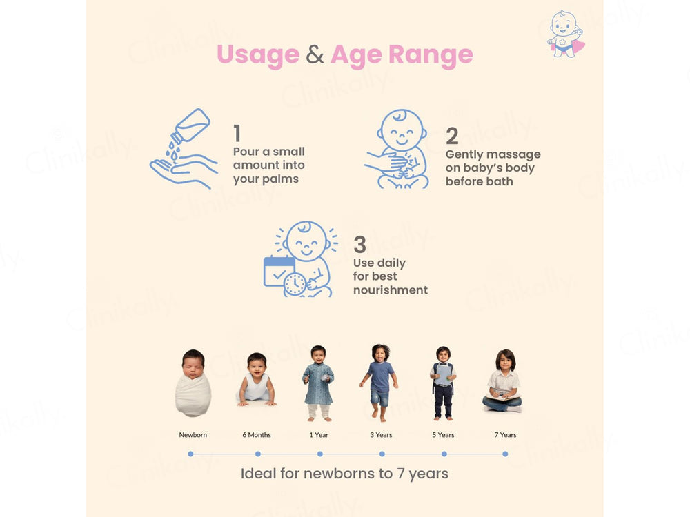 Olebest Baby Massage Oil