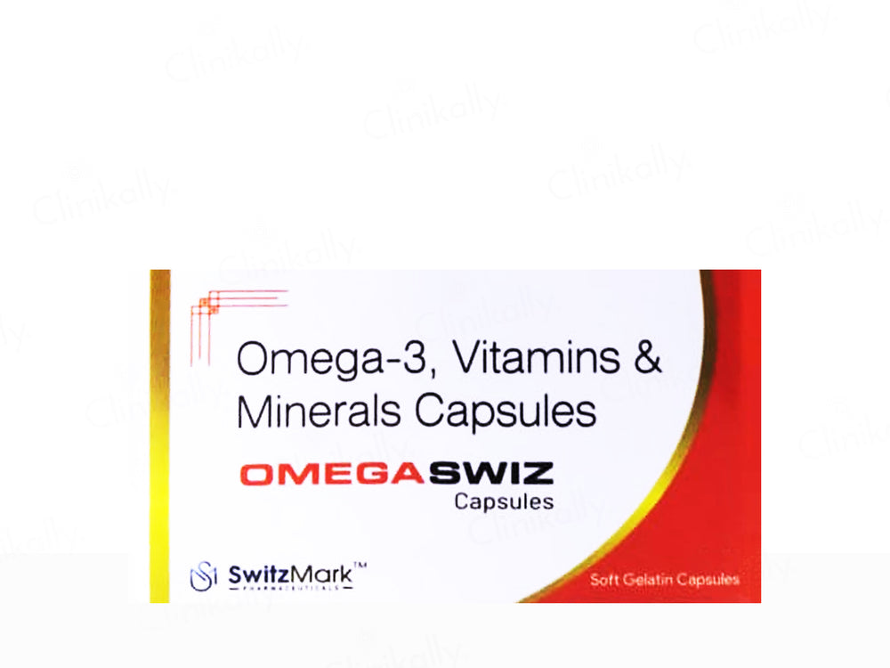 Omegaswiz Nutraceutical Soft Gelatin Capsule