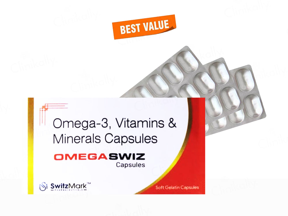 Omegaswiz Nutraceutical Soft Gelatin Capsule