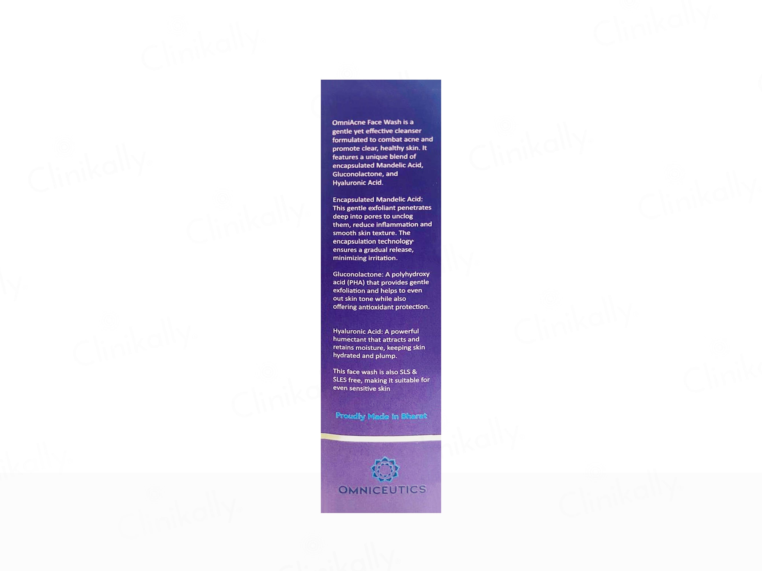 Omniacne Advanced Acne Care Facewash