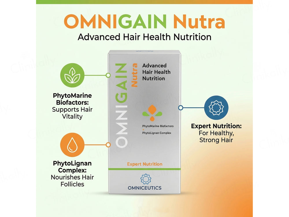Omnigain Nutra Advanced Hair Health Nutrition Tablet