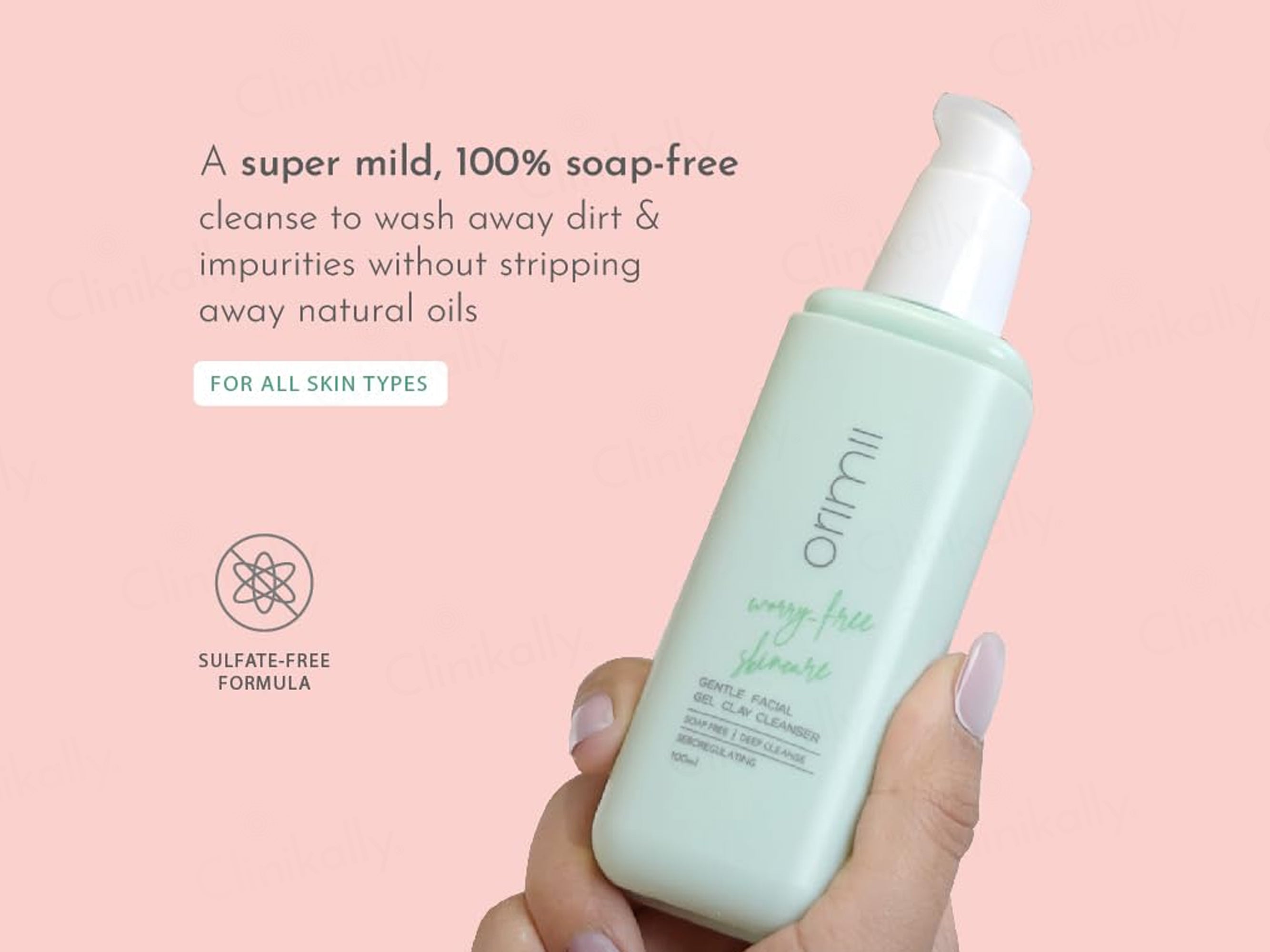 Orimii Gentle Facial Gel Clay Cleanser