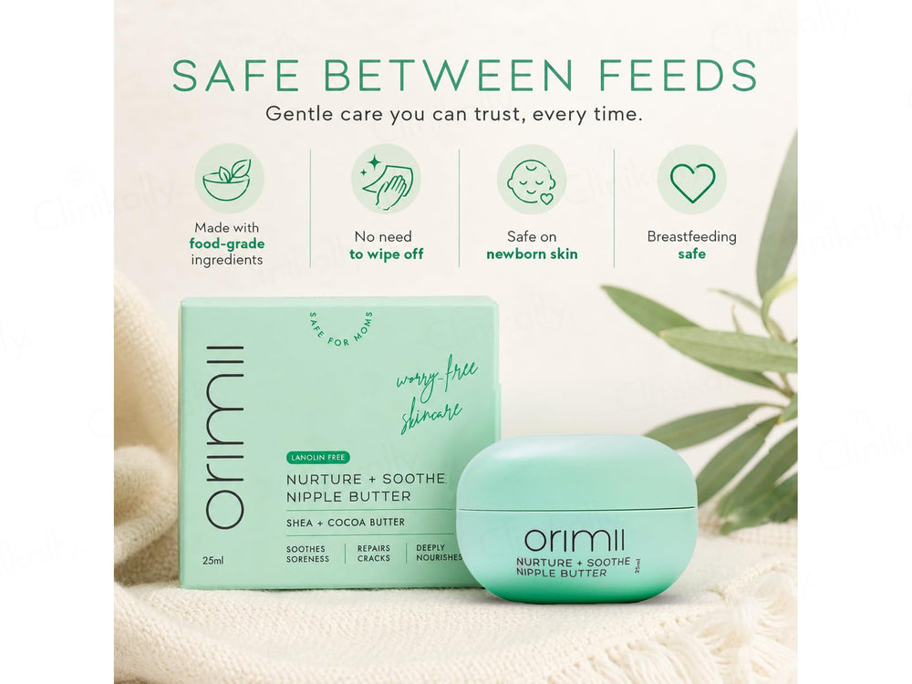 Orimii Nurture + Soothe Nipple Butter