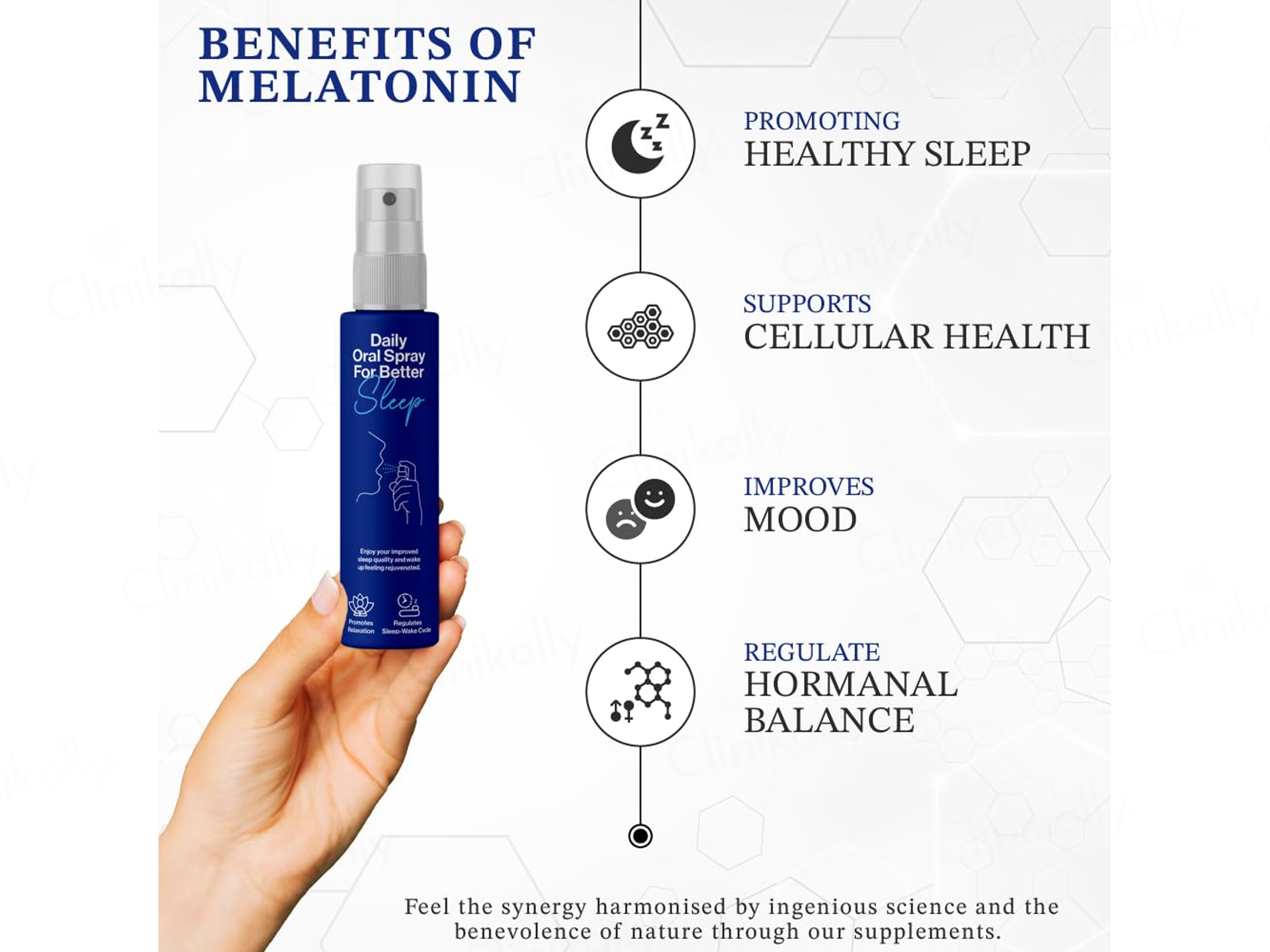 Oriygen Melatonin Daily Oral Spray - Cranberry Flavour