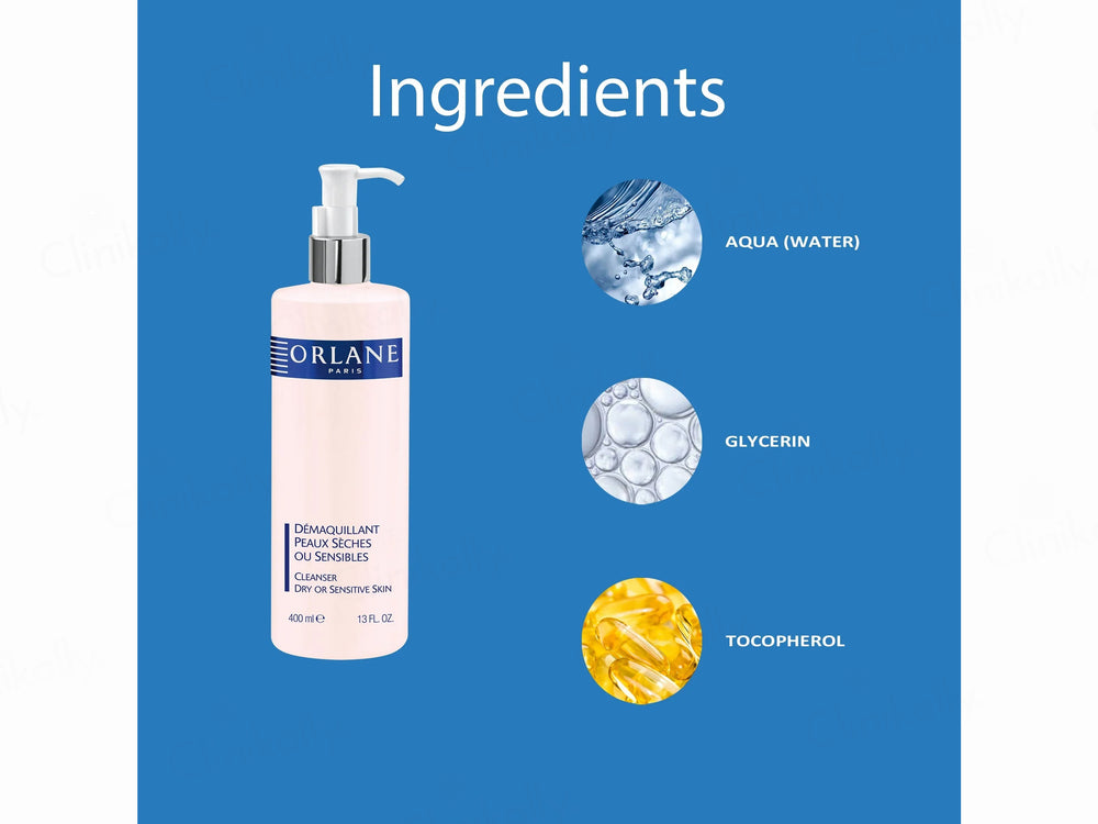 Orlane Paris Skin Cleanser For Dry or Sensitive Skin