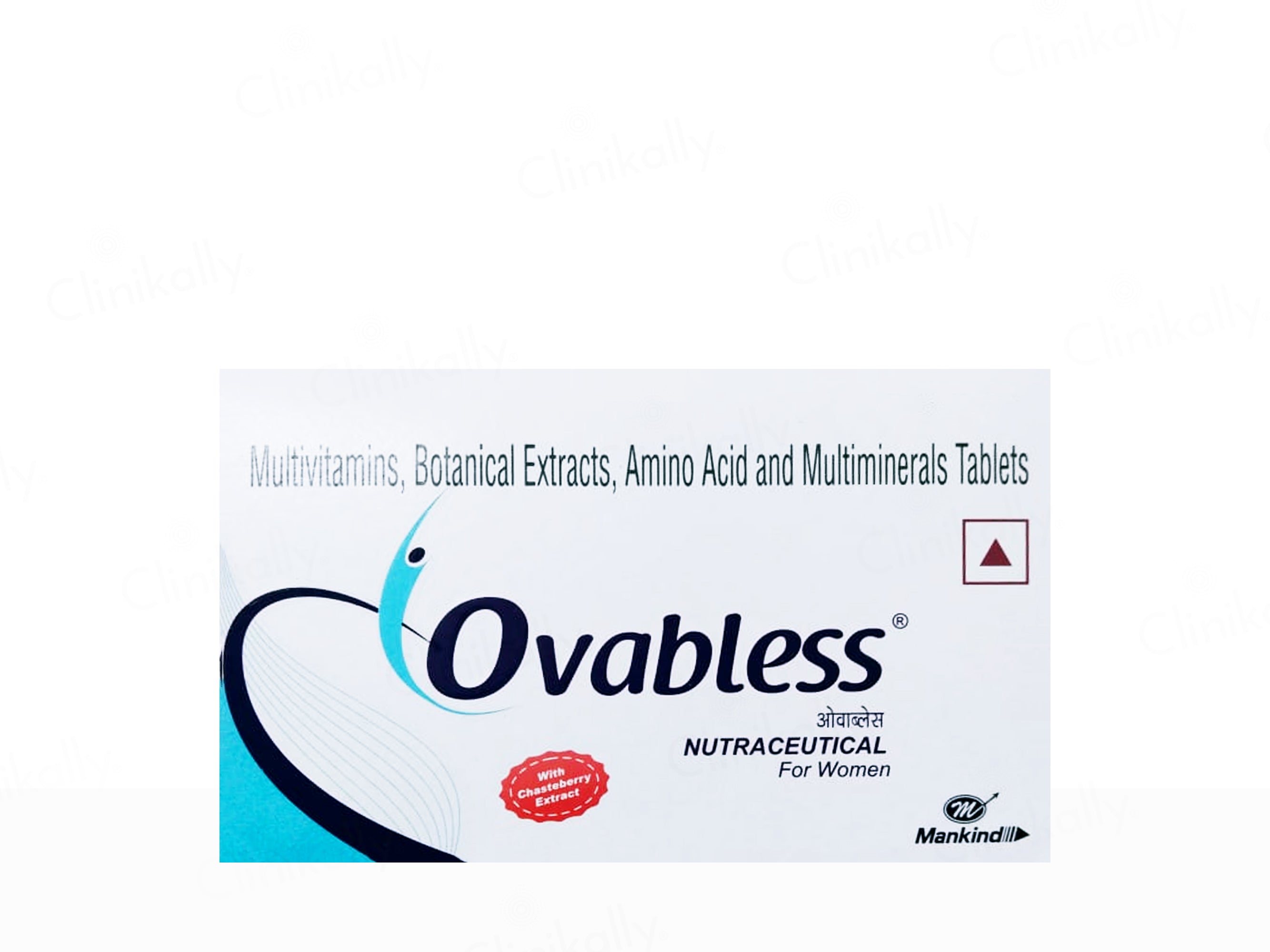 Ovabless Women Nutraceutical Tablet With Chasteberry Extract