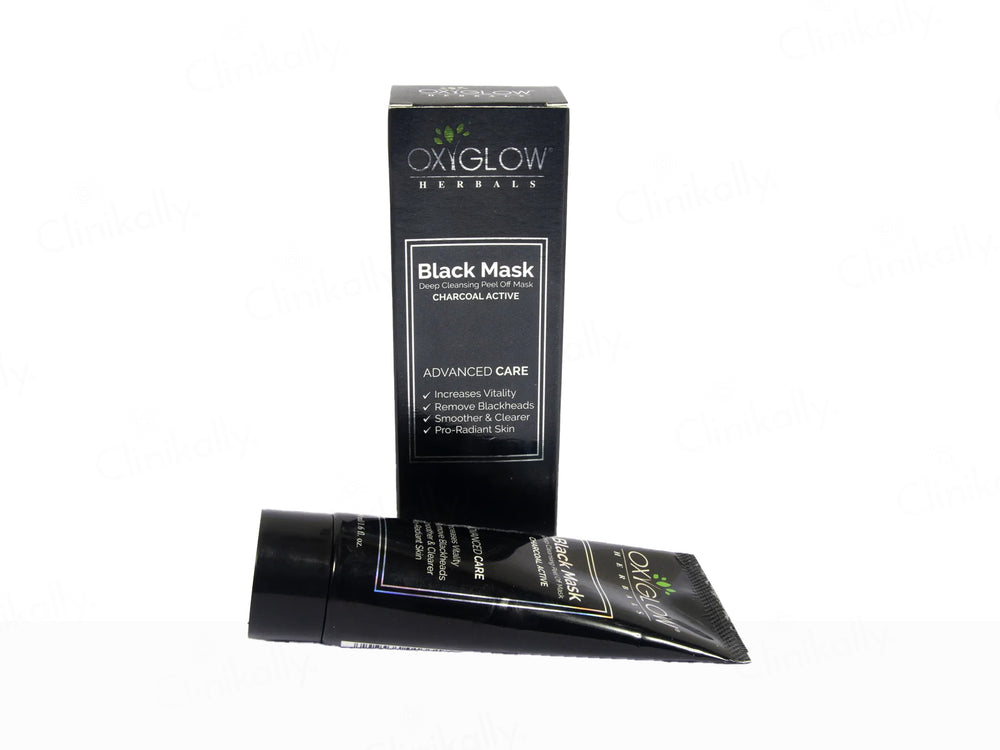 Oxyglow Charcoal Active Black Peel Off Mask