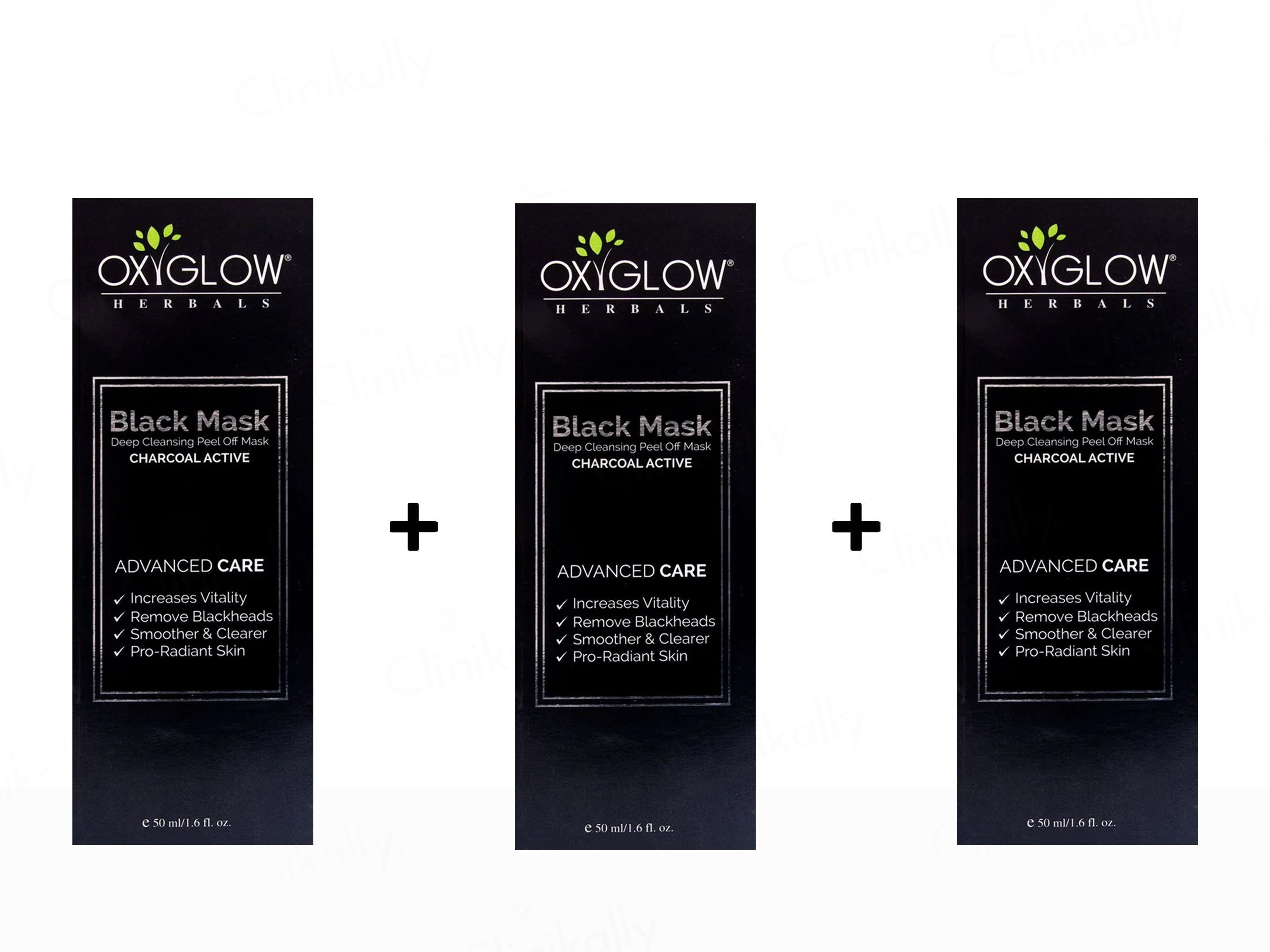 Oxyglow Charcoal Active Black Peel Off Mask