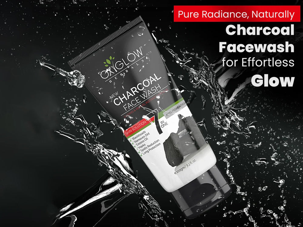 Oxyglow Charcoal Facewash