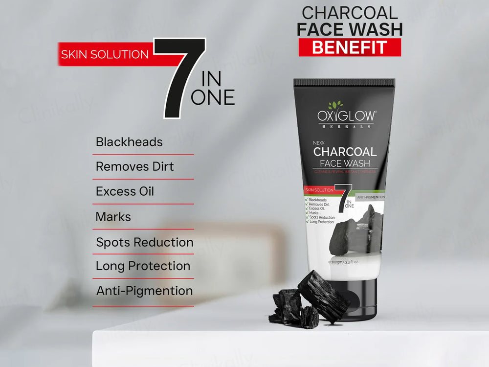 Oxyglow Charcoal Facewash