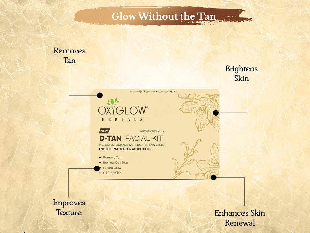 Oxyglow D-Tan Facial Kit