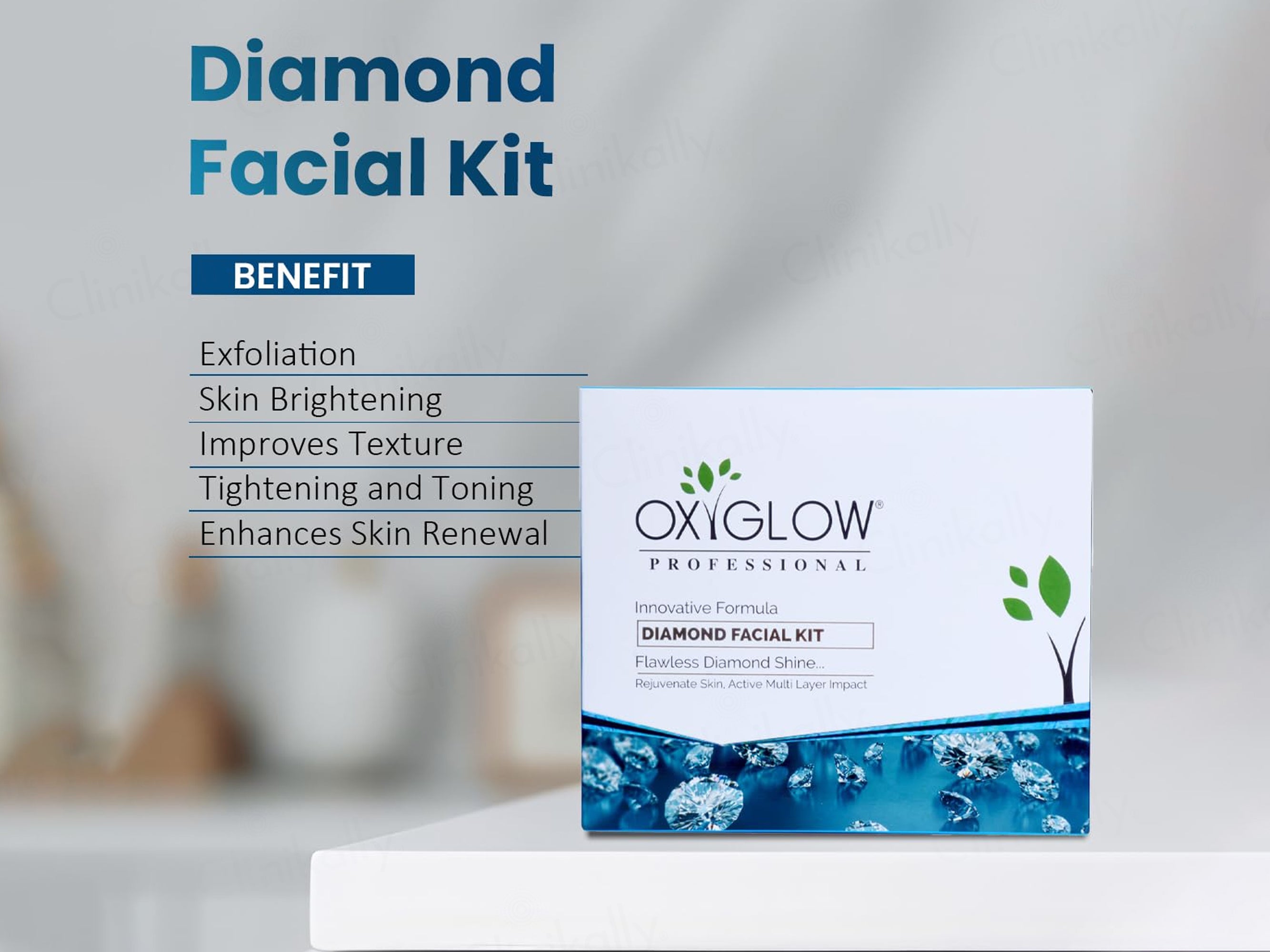 Oxyglow Diamond Facial Kit