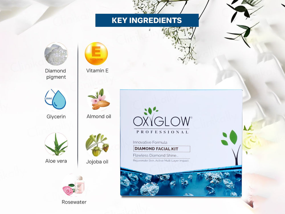 Oxyglow Diamond Facial Kit