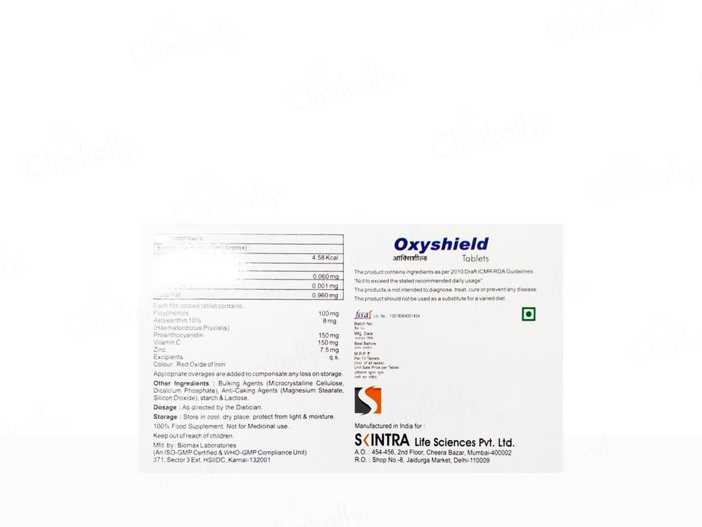 Oxyshield Tablet