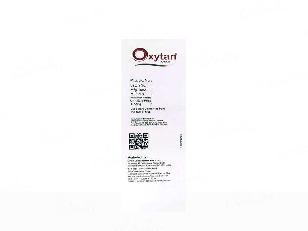 Oxytan Skin Brightening & Lightening Cream