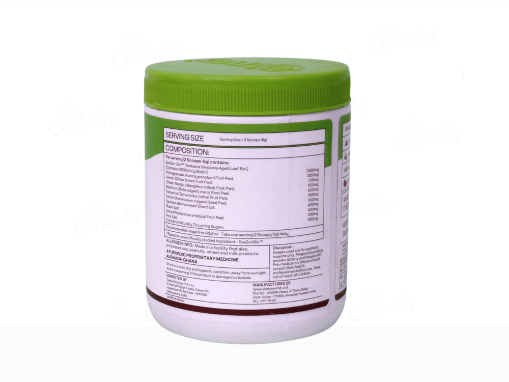 Oziva Biotin 10,000+ mcg for Stronger Hair & Healthier Skin - Clinikally