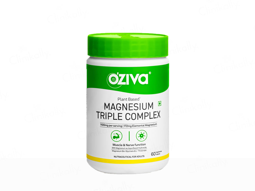 Oziva Magnesium Triple Complex Veg Tablet
