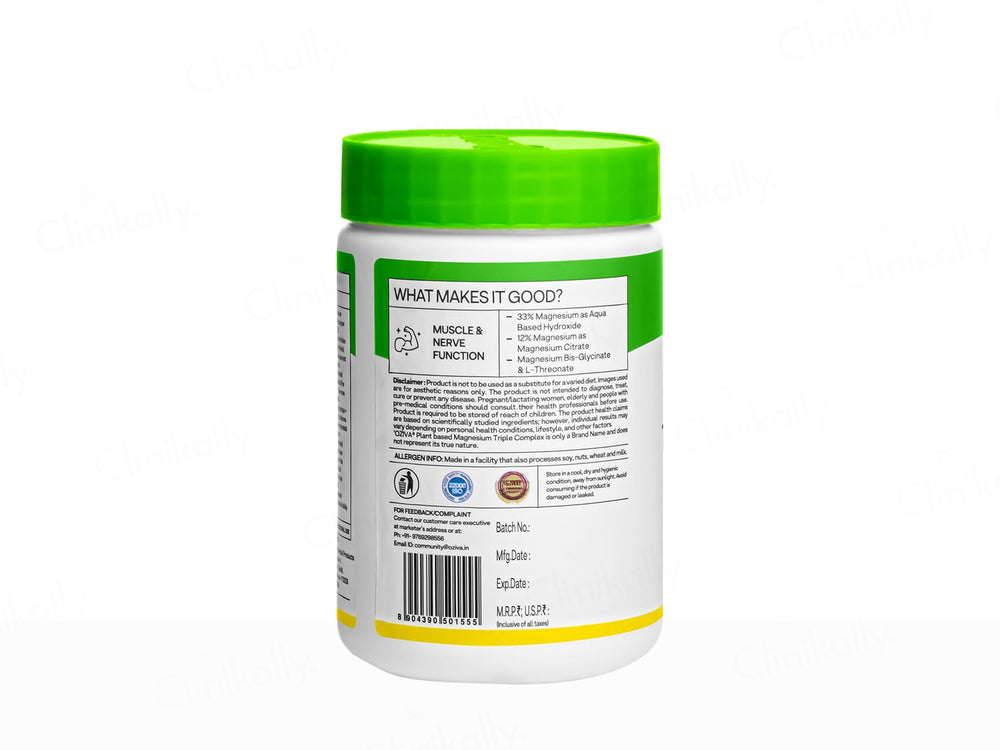 Oziva Magnesium Triple Complex Veg Tablet