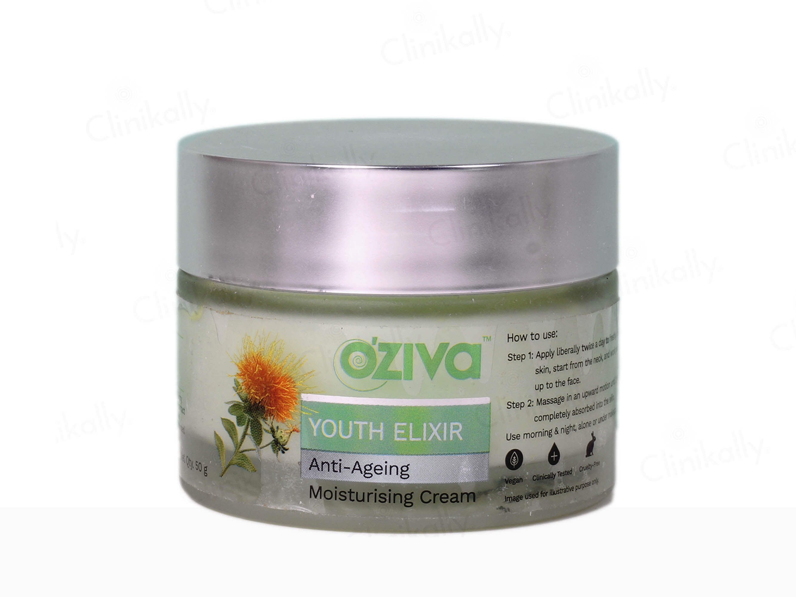 Oziva Youth Elixir Anti-Ageing Cream - Clinikally