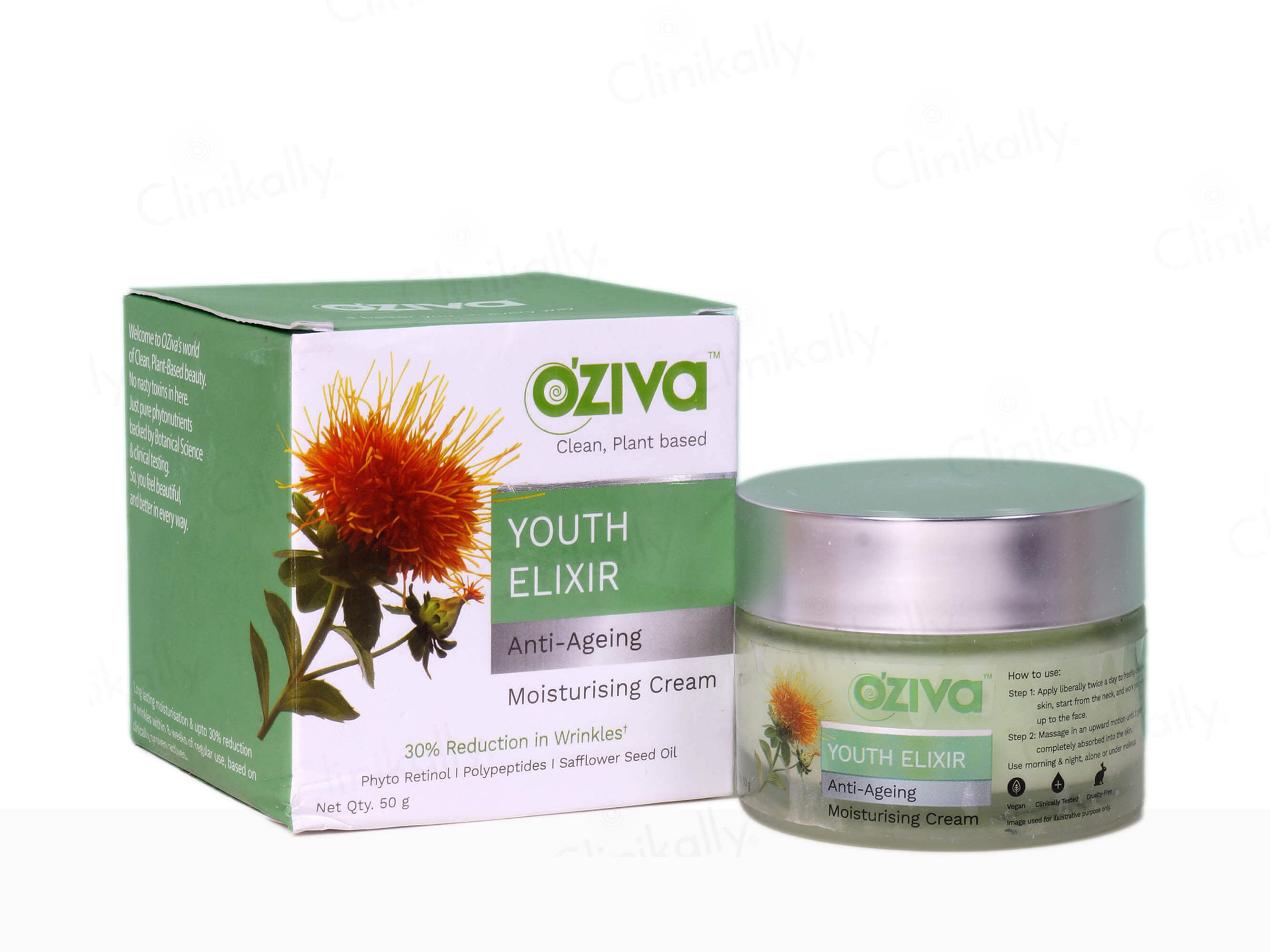 Oziva Youth Elixir Anti-Ageing Cream - Clinikally
