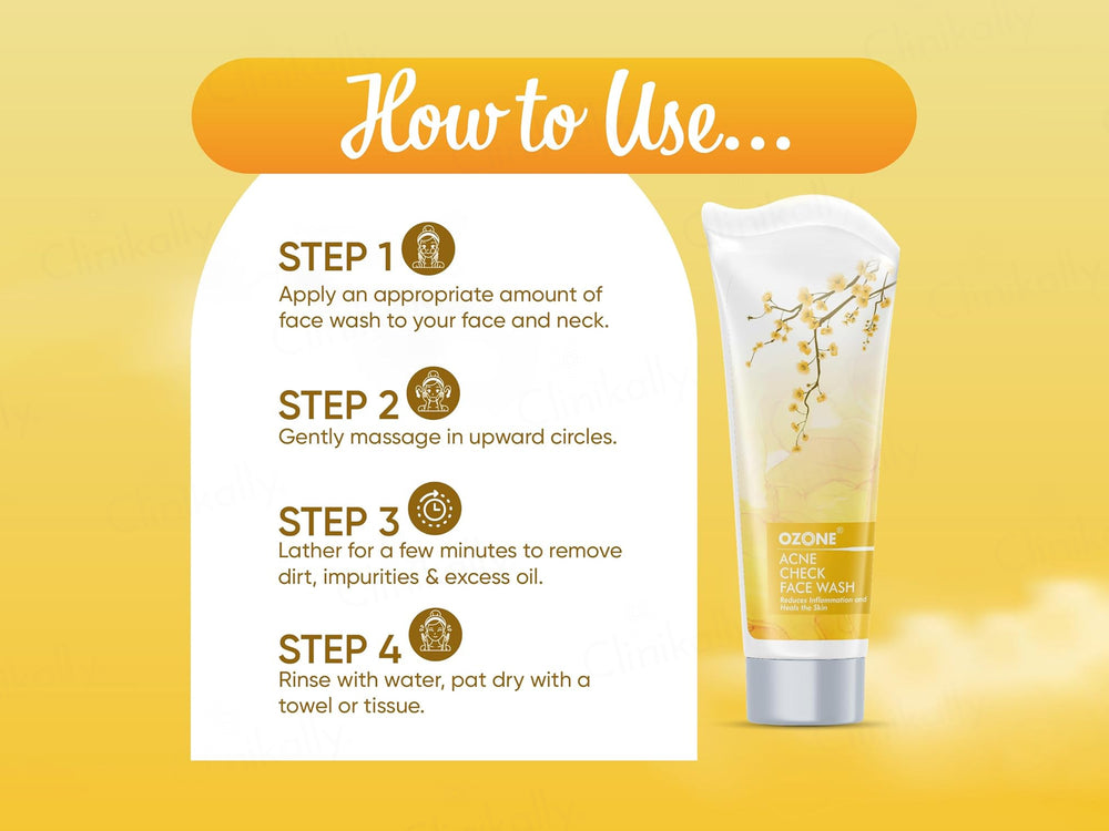 Ozone Acne Check Face Wash